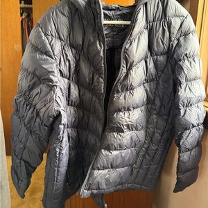 Michael Kors Navy Blue Puffer Jacket